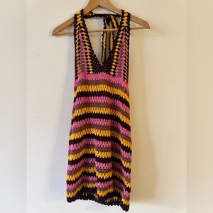 Colorful Knit Zara Dress
